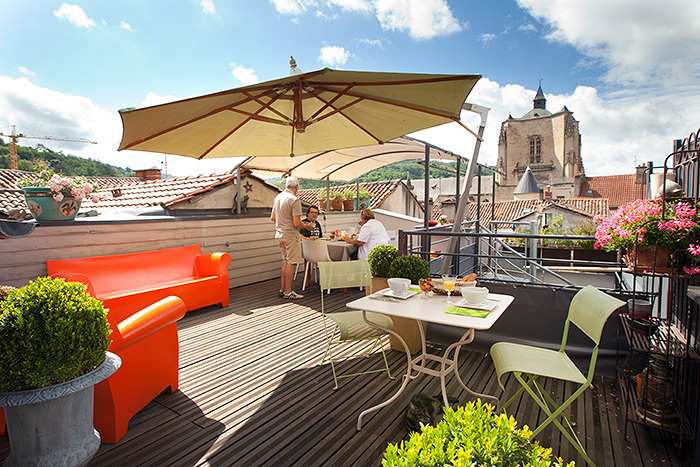 Terrasse du Petit-déjeuner